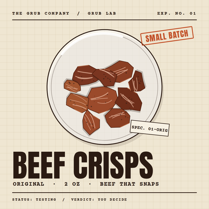 Beef Crisps (2oz) - Grub Lab