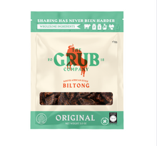The front of a biltong pouch